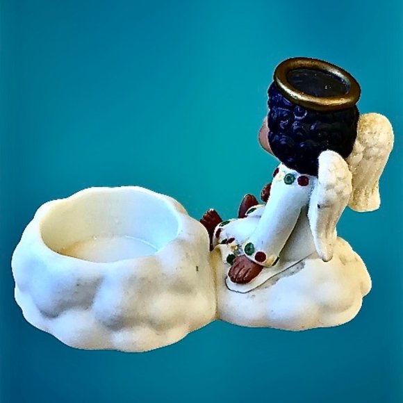 PartyLite Angel Votive Tealight Candle Holder Lot of 2 DAMAGED - Picture 10 of 16